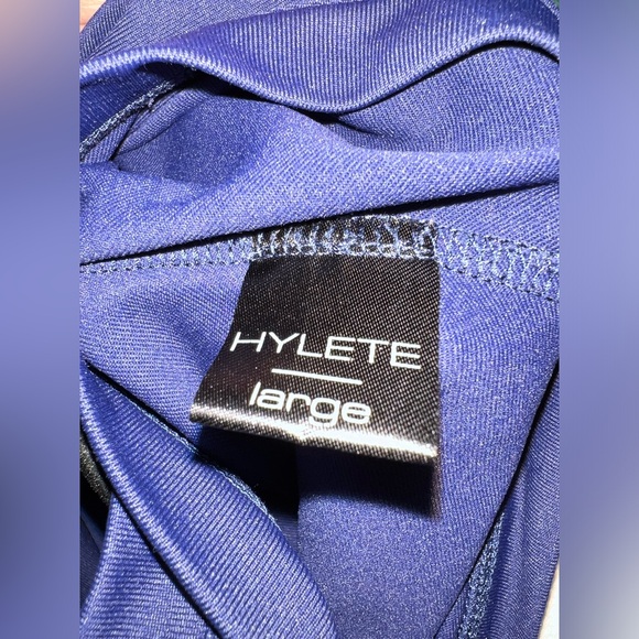 HYLETE BLUE RUCHED DRESS - Picture 7 of 8